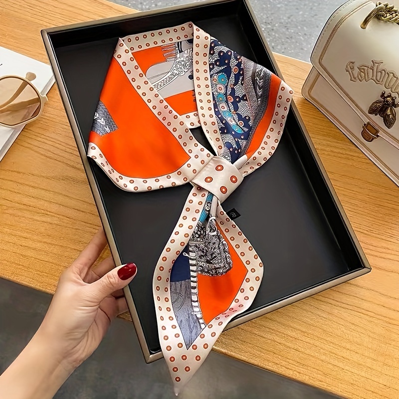 Ethnic Fashion Design - Boho syal leher kurus motif bunga