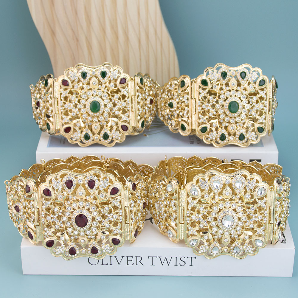 Ethnic Modern Fashion - Neovisson Maroko gaya modis warna emas