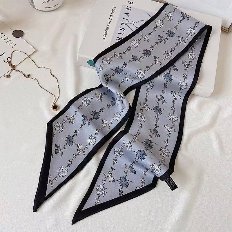 Selendang Sutra Motif Bunga Vi - Ethnic Fashion Design ulasan dan harga