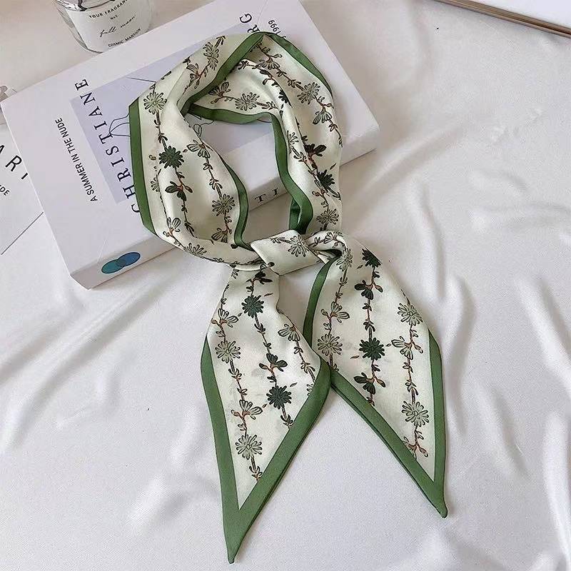Selendang Sutra Motif Bunga Vi - Ethnic Fashion Design ulasan dan harga