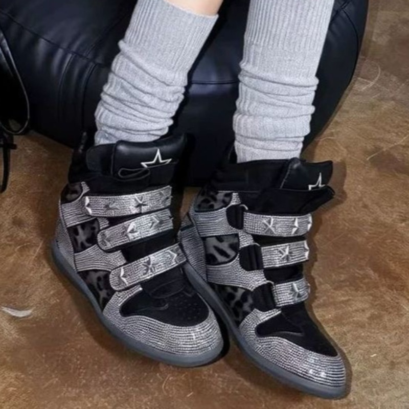 Sepatu Sneakers Wedges Tersemb - Ethnic Modern Fashion ulasan dan harga