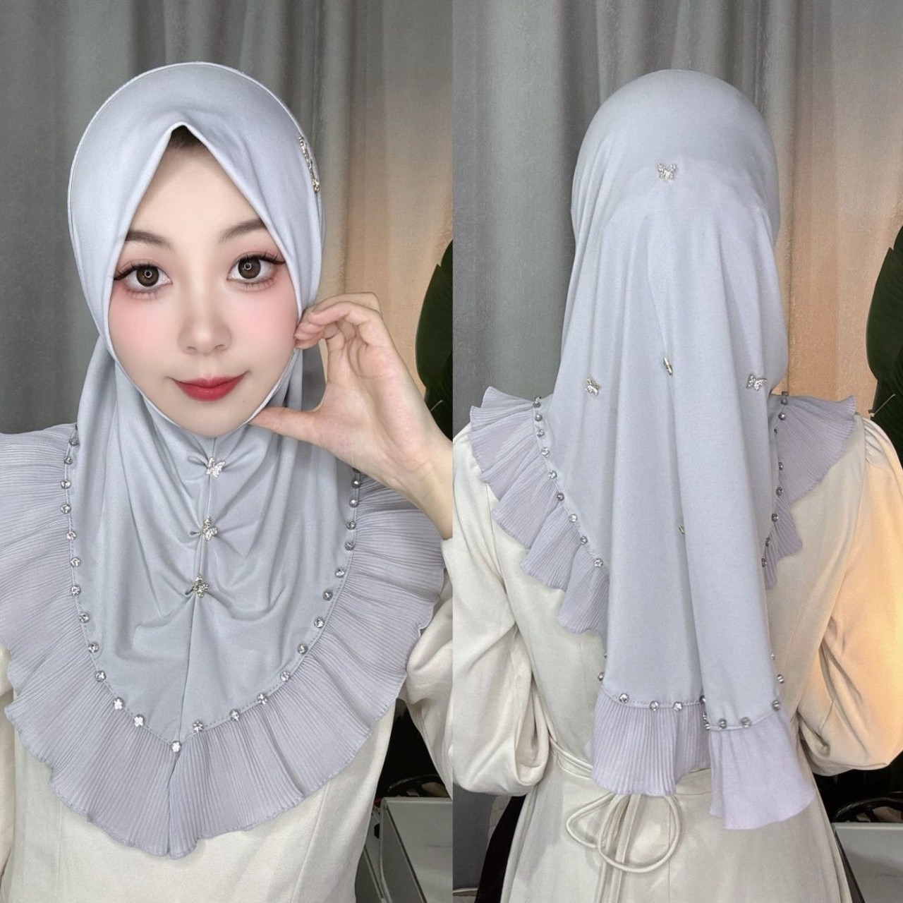 Hijab Muslim 2026 untuk Wanita - Ethnic Fashion Women ulasan dan harga