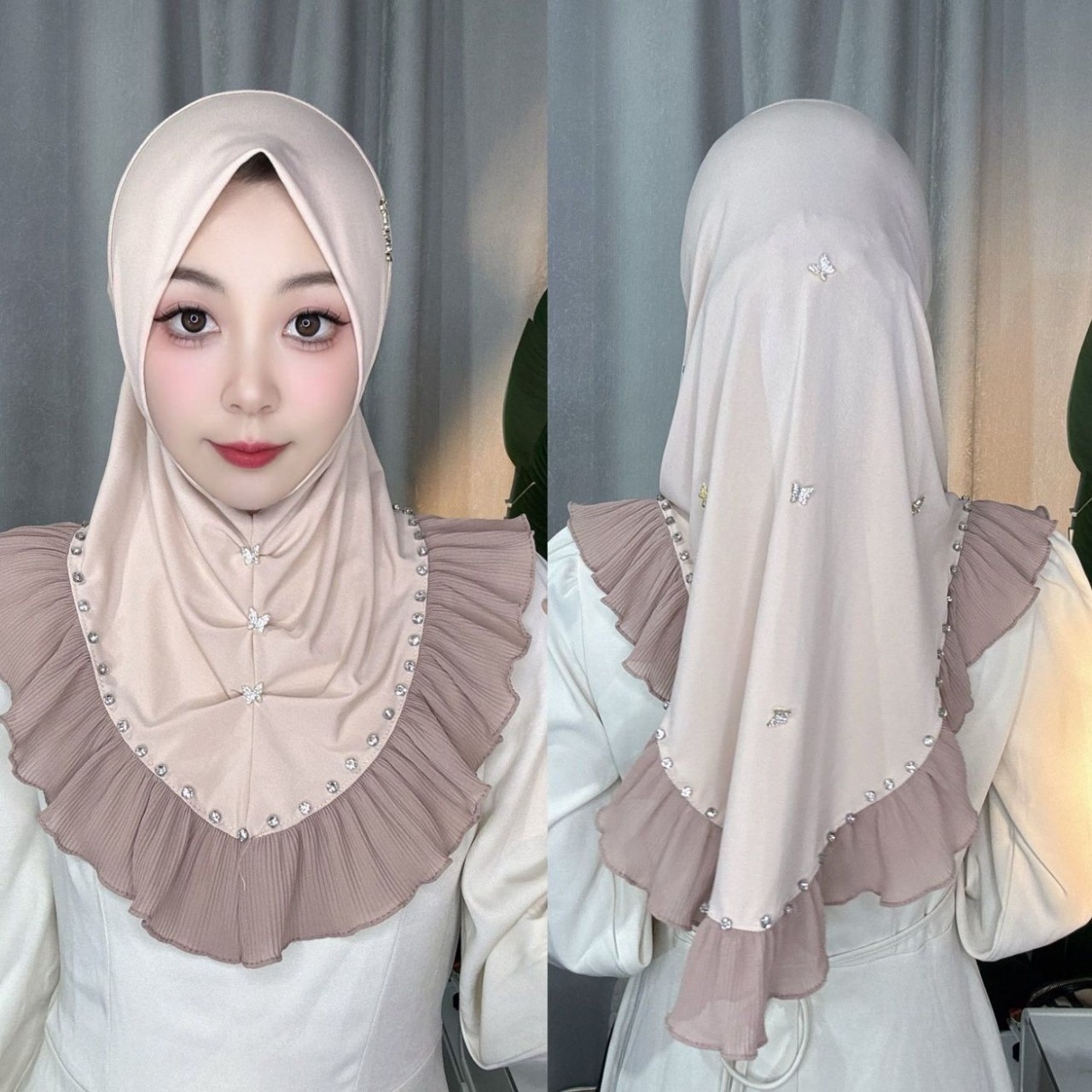 Hijab Muslim 2026 untuk Wanita - Ethnic Fashion Women ulasan dan harga