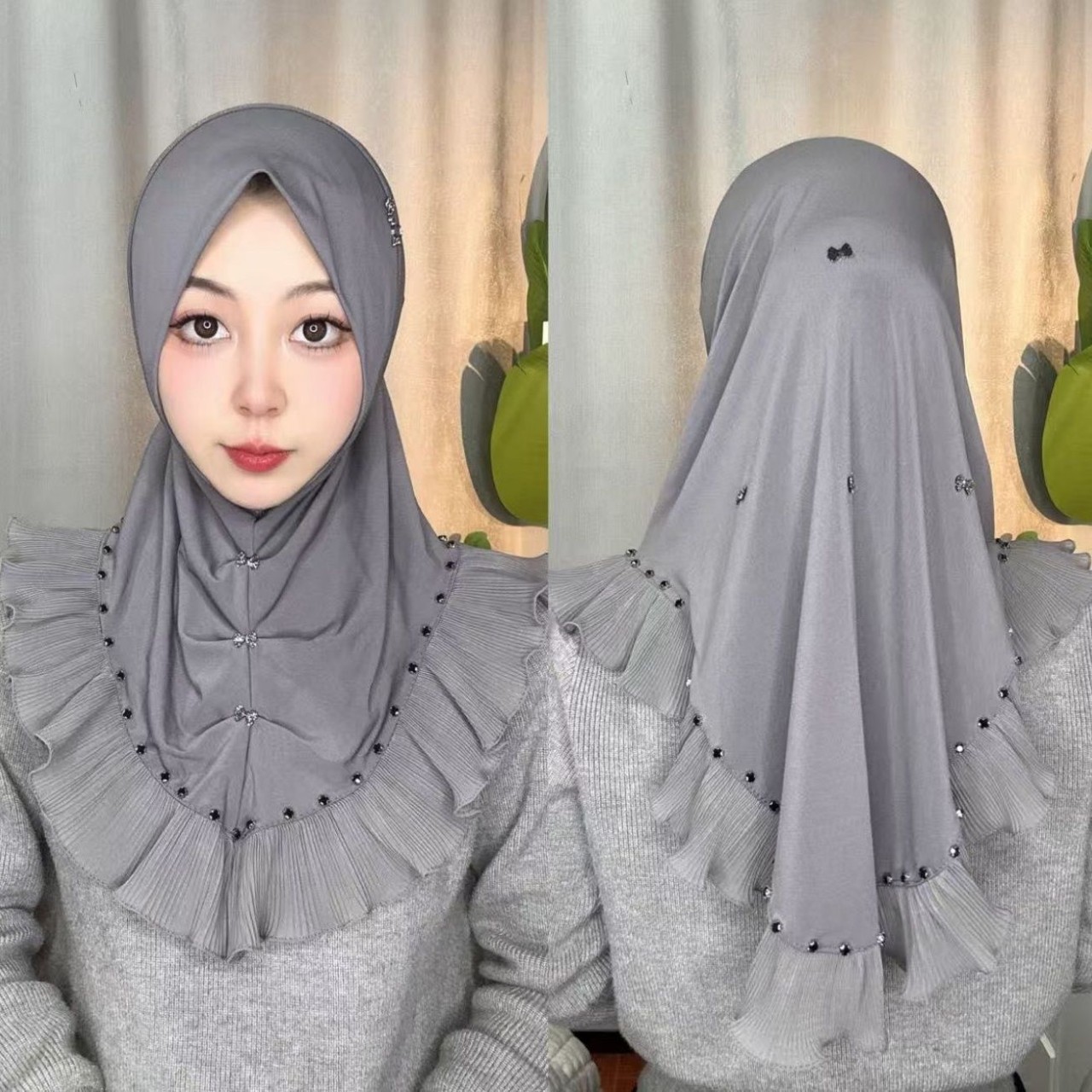 Hijab Muslim 2026 untuk Wanita - Ethnic Fashion Women ulasan dan harga