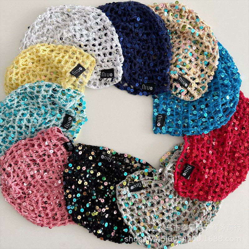 Topi Rajut Berpayet Gaya Etnik - Go Ethnic Fashion ulasan dan harga