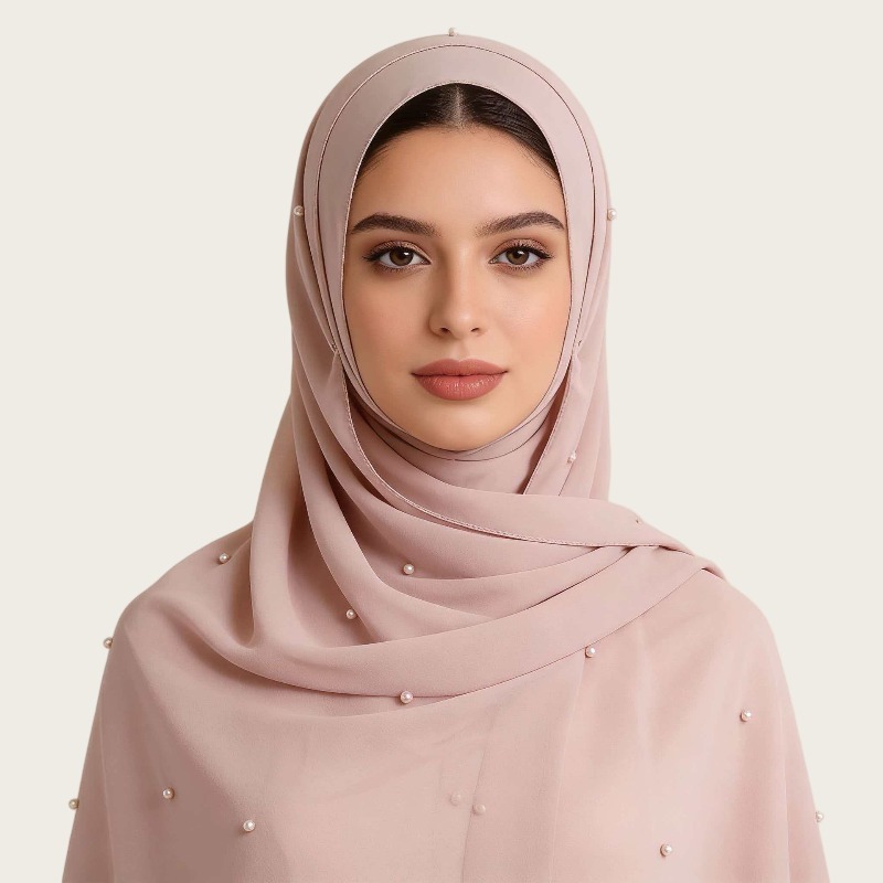 Syal panjang berbahan sifon mu - New Ethnic Fashion ulasan dan harga