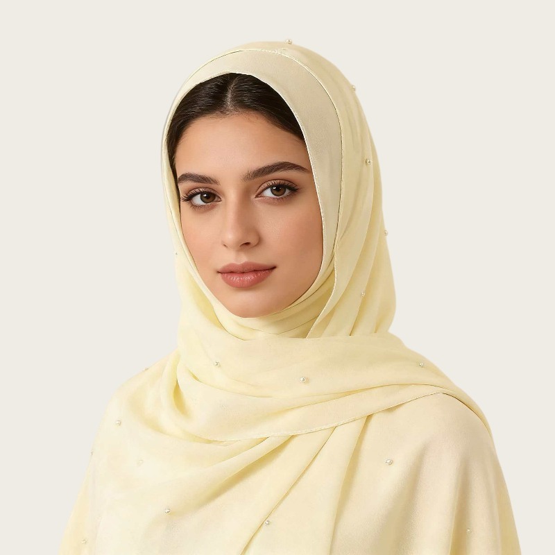 Syal panjang berbahan sifon mu - New Ethnic Fashion ulasan dan harga